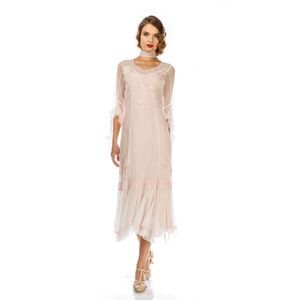 Nataya Vintage Style Lace Mesh Dress – Size M